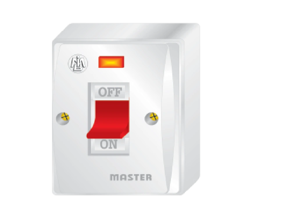 Main Switch (Open Wiring) Porcelain 40A