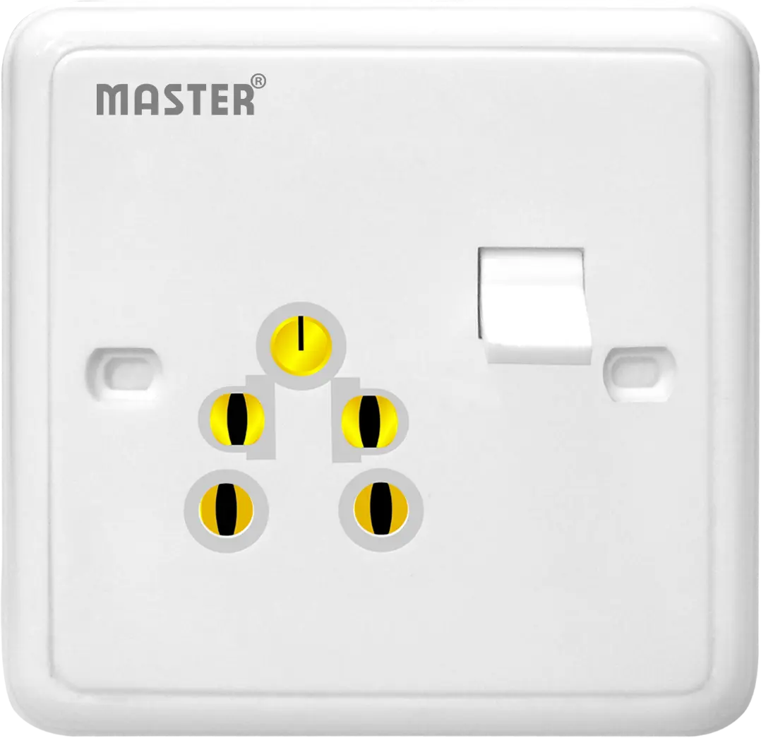 light plug Junior Porcelain  13A